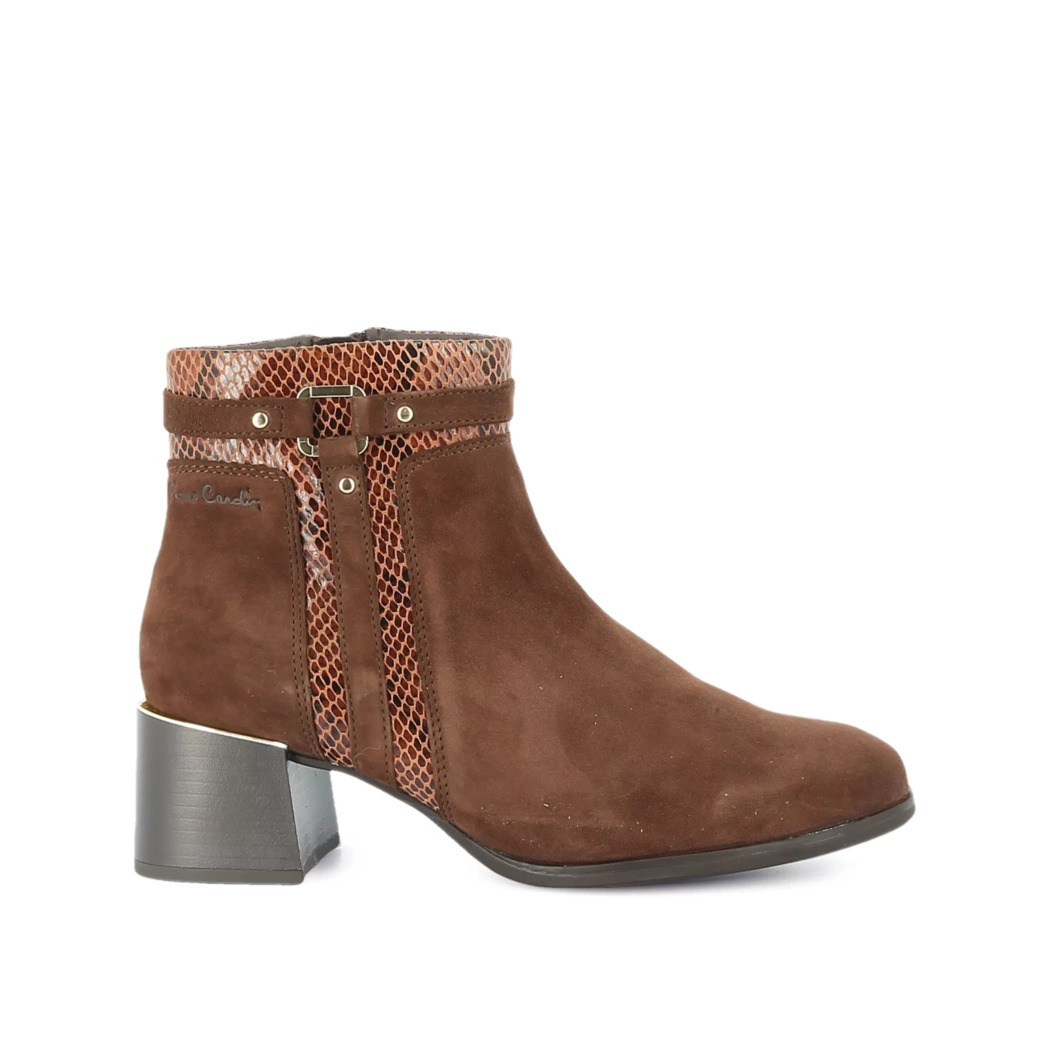 Image (2) de la chaussures Pierre Cardin - Boots Marron en Cuir synthétique