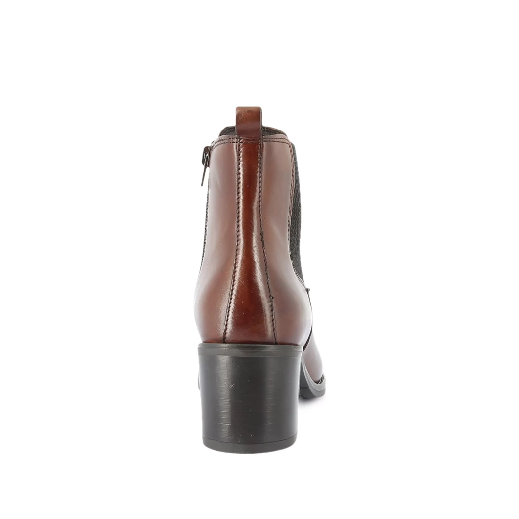 Image (3) de la chaussures Women Office - Boots Marron en Cuir