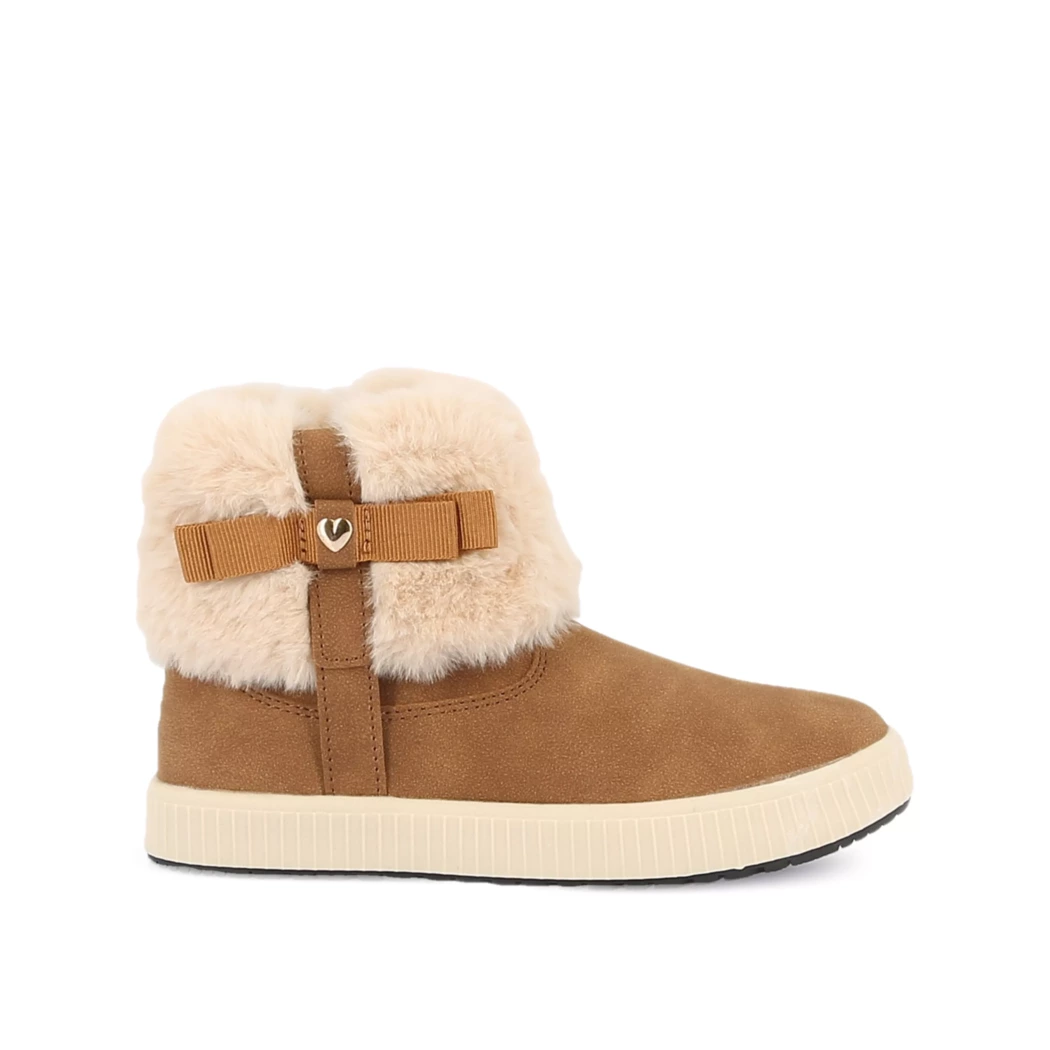 Image (2) de la chaussures Miss Boho - Boots Cuir naturel / Cognac en Cuir synthétique
