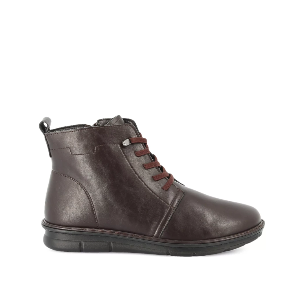 Image (2) de la chaussures Divina - Boots Marron en Cuir synthétique