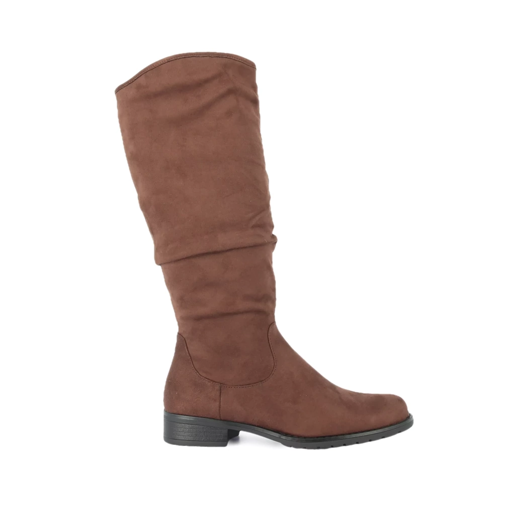Image (2) de la chaussures Smart Standard - Bottes Marron en Cuir synthétique