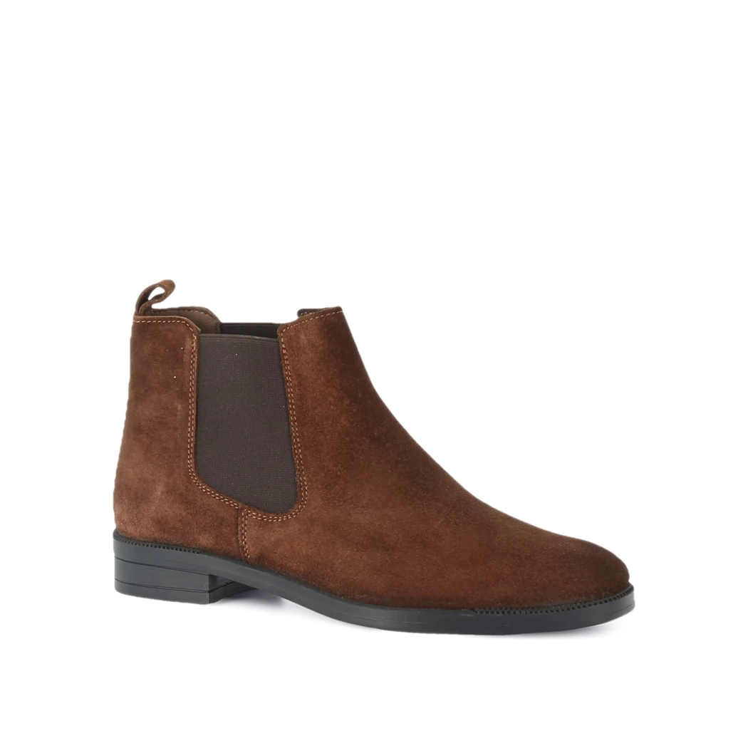 Image (1) de la chaussures Simplement B - Boots Marron en Cuir nubuck