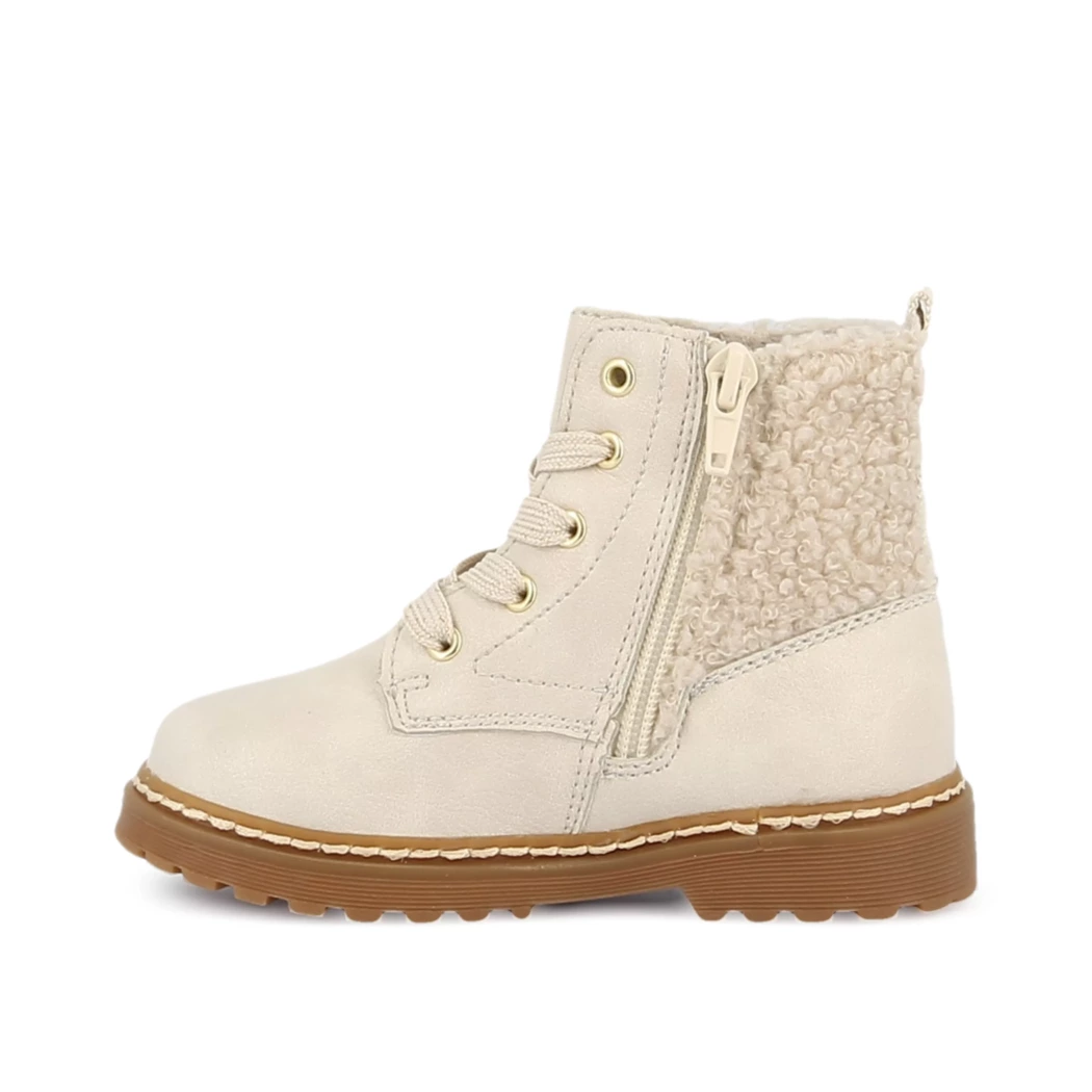 Image (4) de la chaussures Paloma Totem - Bottines Beige en Multi-Matières