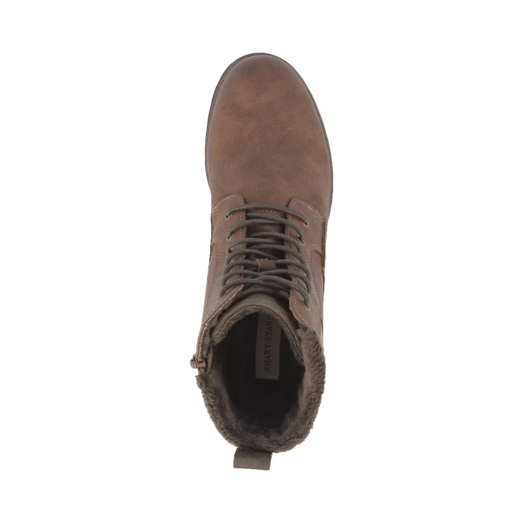Image (6) de la chaussures Smart Standard - Bottines Cuir naturel / Cognac en Cuir synthétique