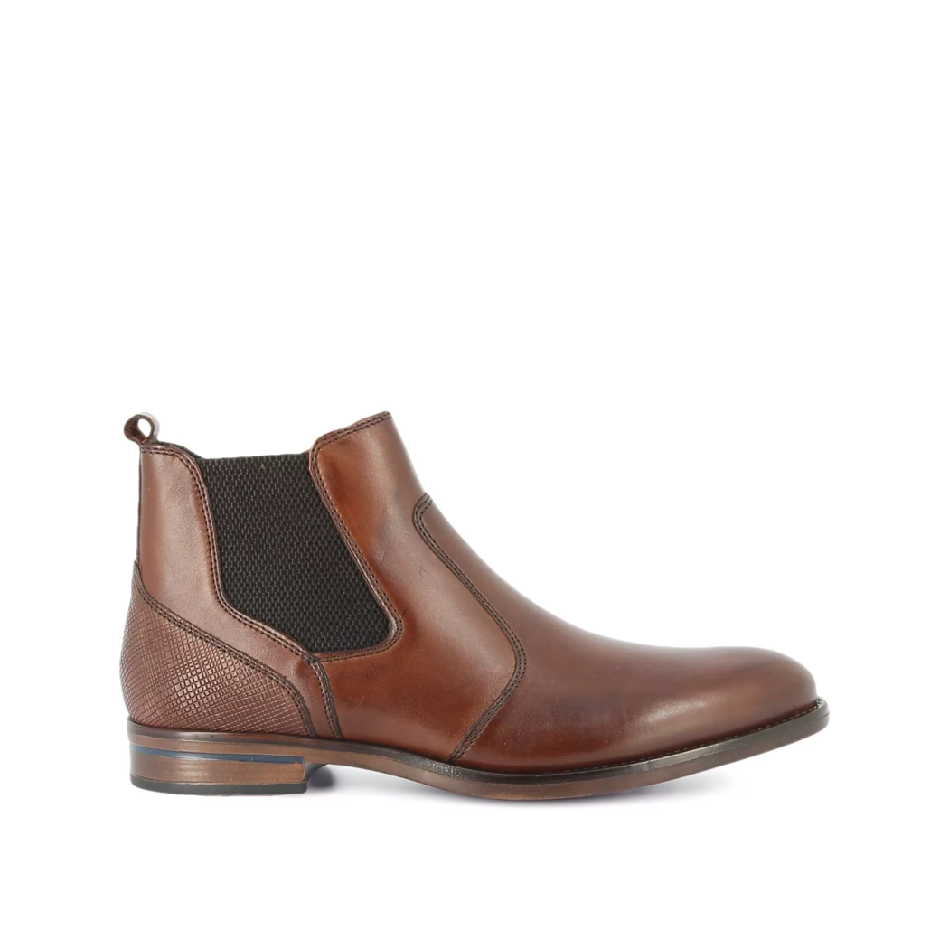 Image (2) de la chaussures Man Office - Boots Marron en Cuir