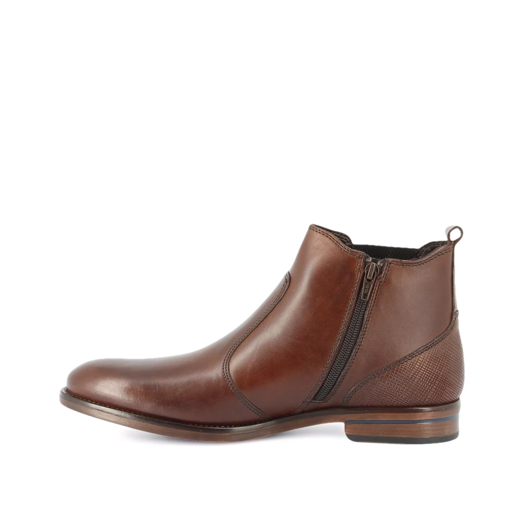Image (4) de la chaussures Man Office - Boots Marron en Cuir