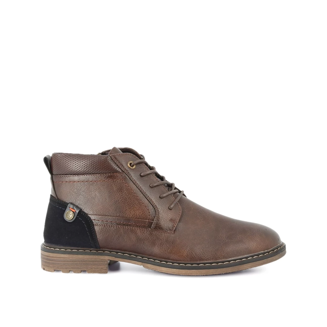 Image (2) de la chaussures Xti - Bottines Marron en Cuir synthétique