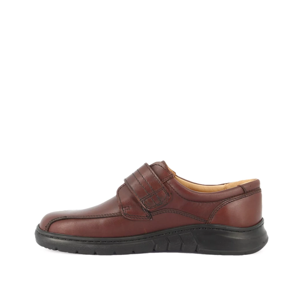 Image (4) de la chaussures Valmonte - Chaussures à velcro Cuir naturel / Cognac en Cuir