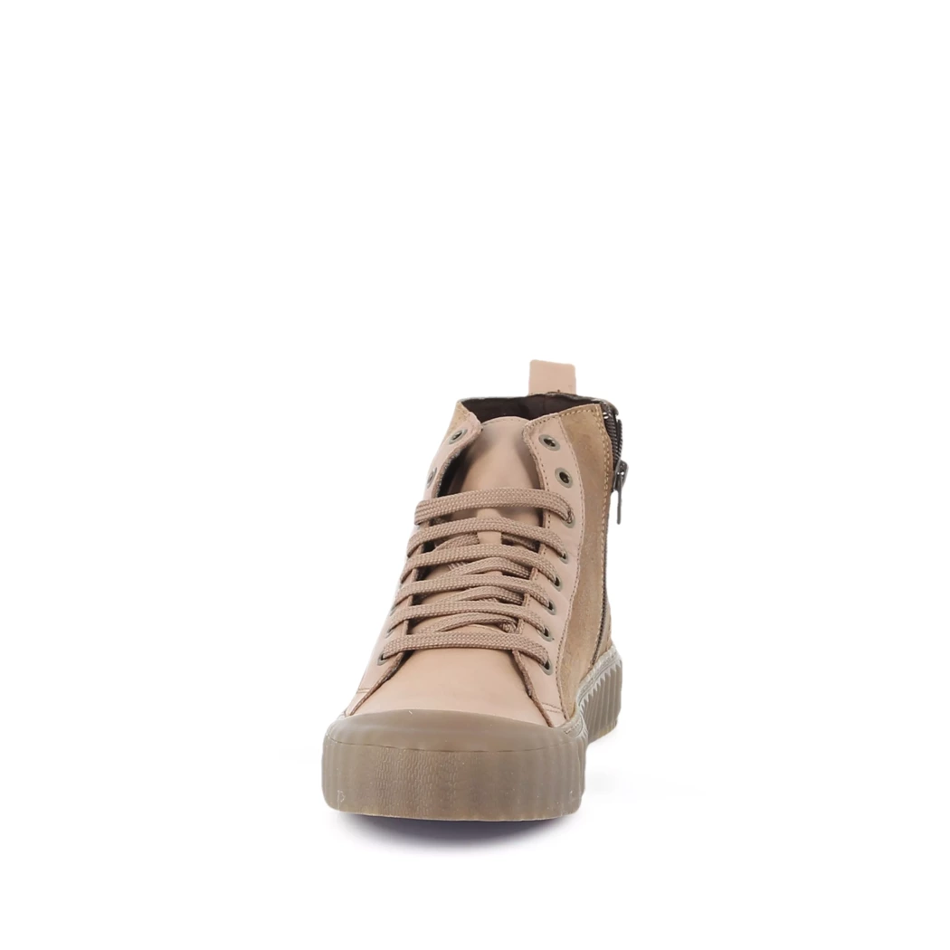 Image (5) de la chaussures Diabolo Studio - Bottines Taupe en Cuir