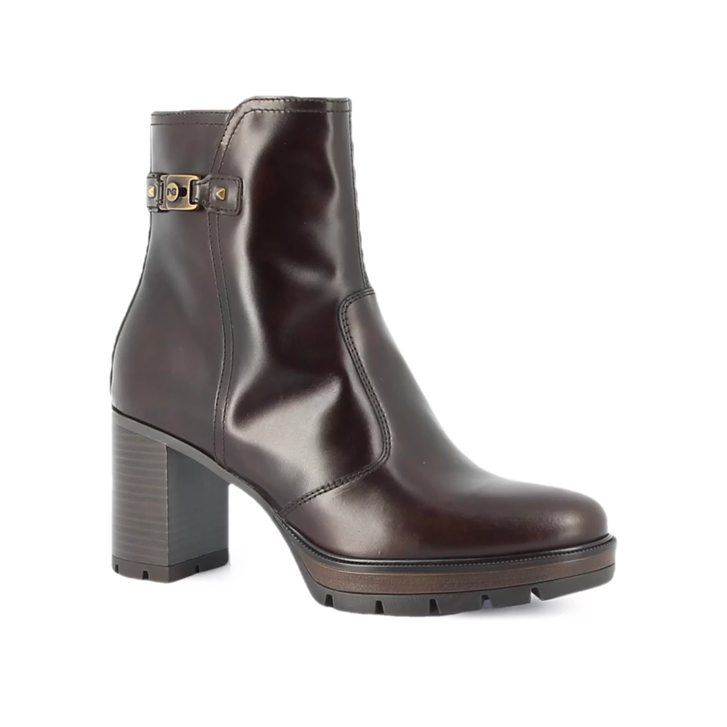 Image (1) de la chaussures Nero Giardini - Boots Marron en Cuir