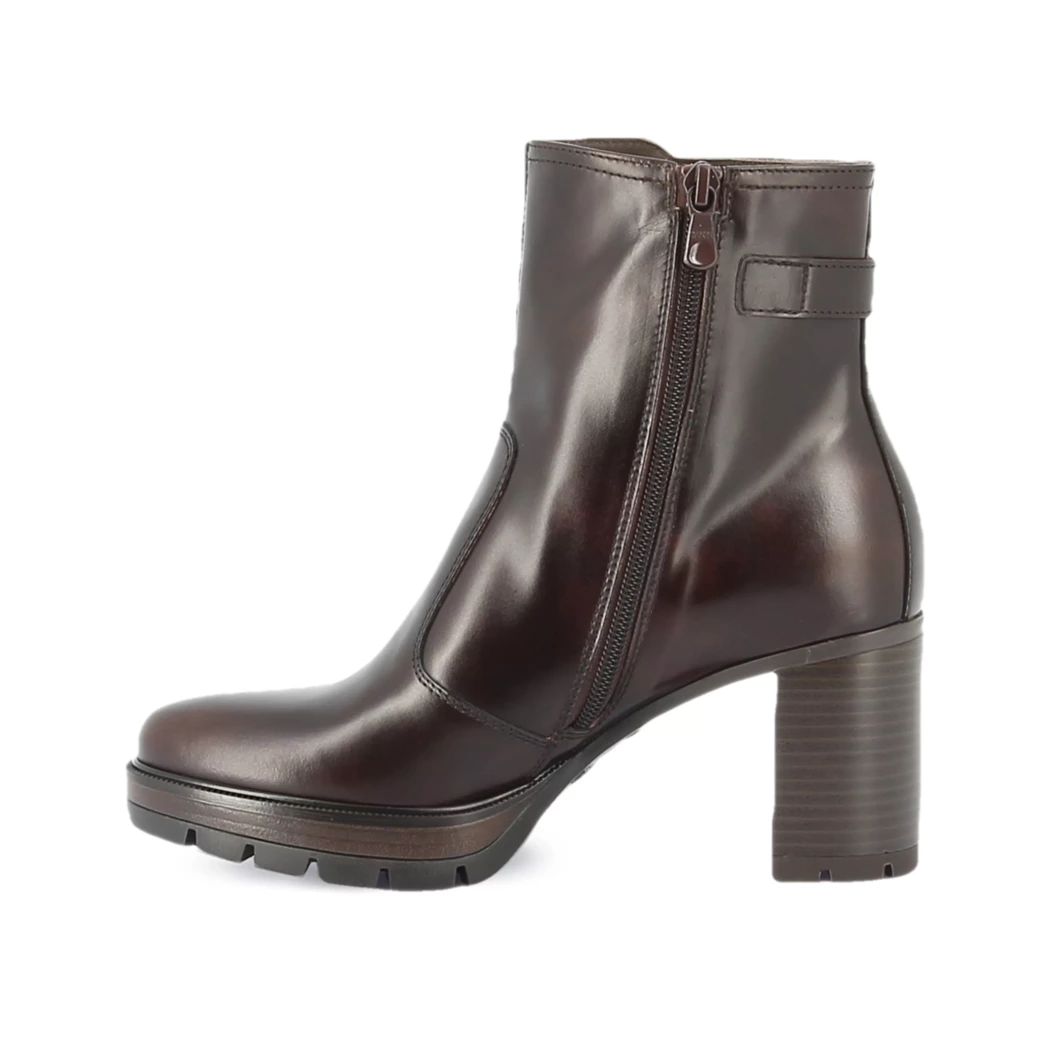 Image (4) de la chaussures Nero Giardini - Boots Marron en Cuir