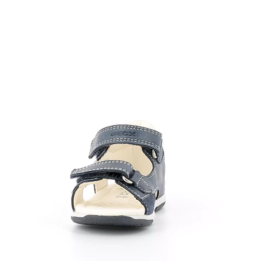 Image (5) de la chaussures Geox - Sandales et Nu-Pieds Bleu en Cuir