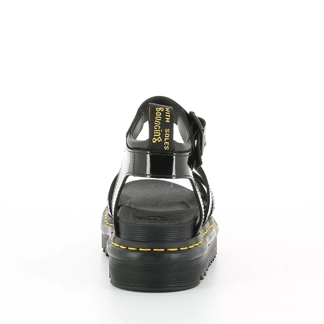 Image (3) de la chaussures Dr. Martens - Sandales et Nu-Pieds Noir en Cuir vernis