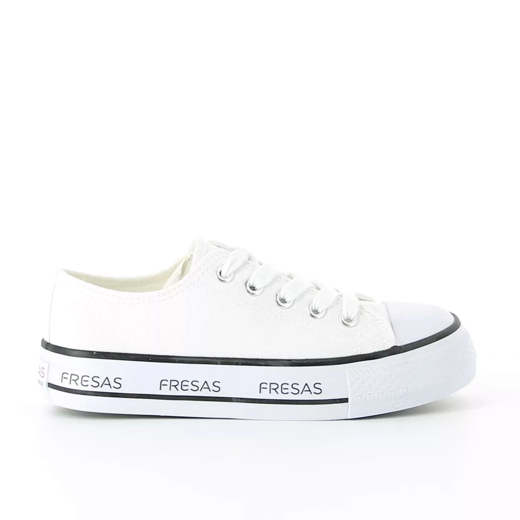 Image (2) de la chaussures Fresas - Baskets Blanc en Textile