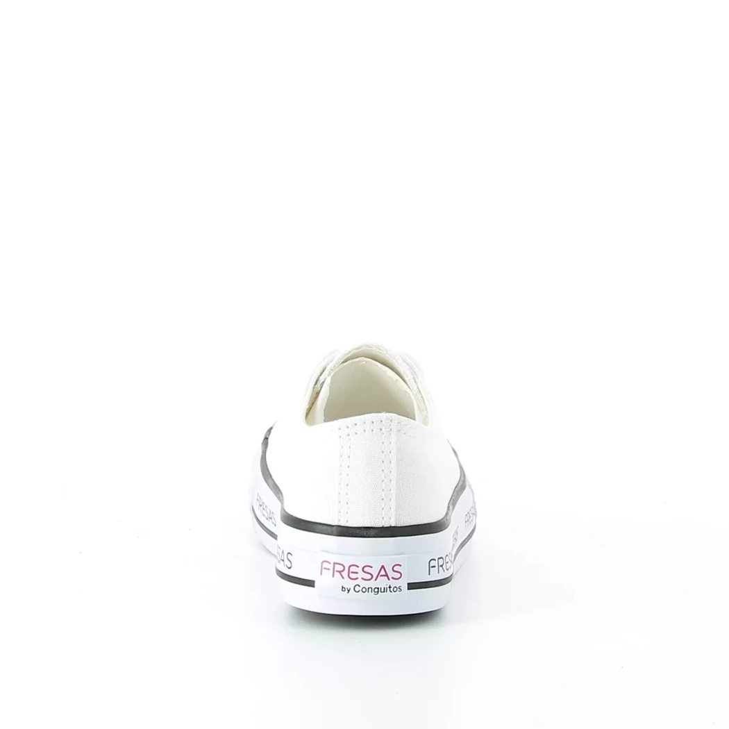 Image (3) de la chaussures Fresas - Baskets Blanc en Textile
