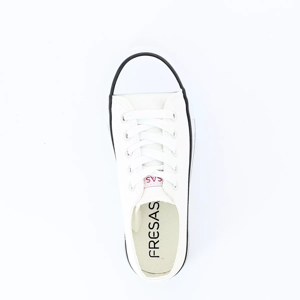 Image (6) de la chaussures Fresas - Baskets Blanc en Textile