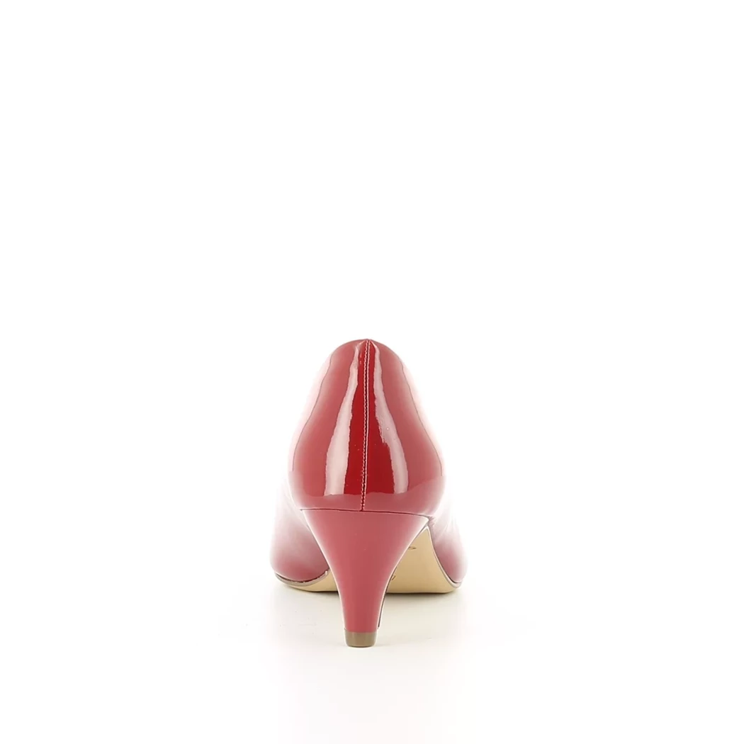 Image (3) de la chaussures Tamaris - Escarpins Rouge en Cuir synthétique
