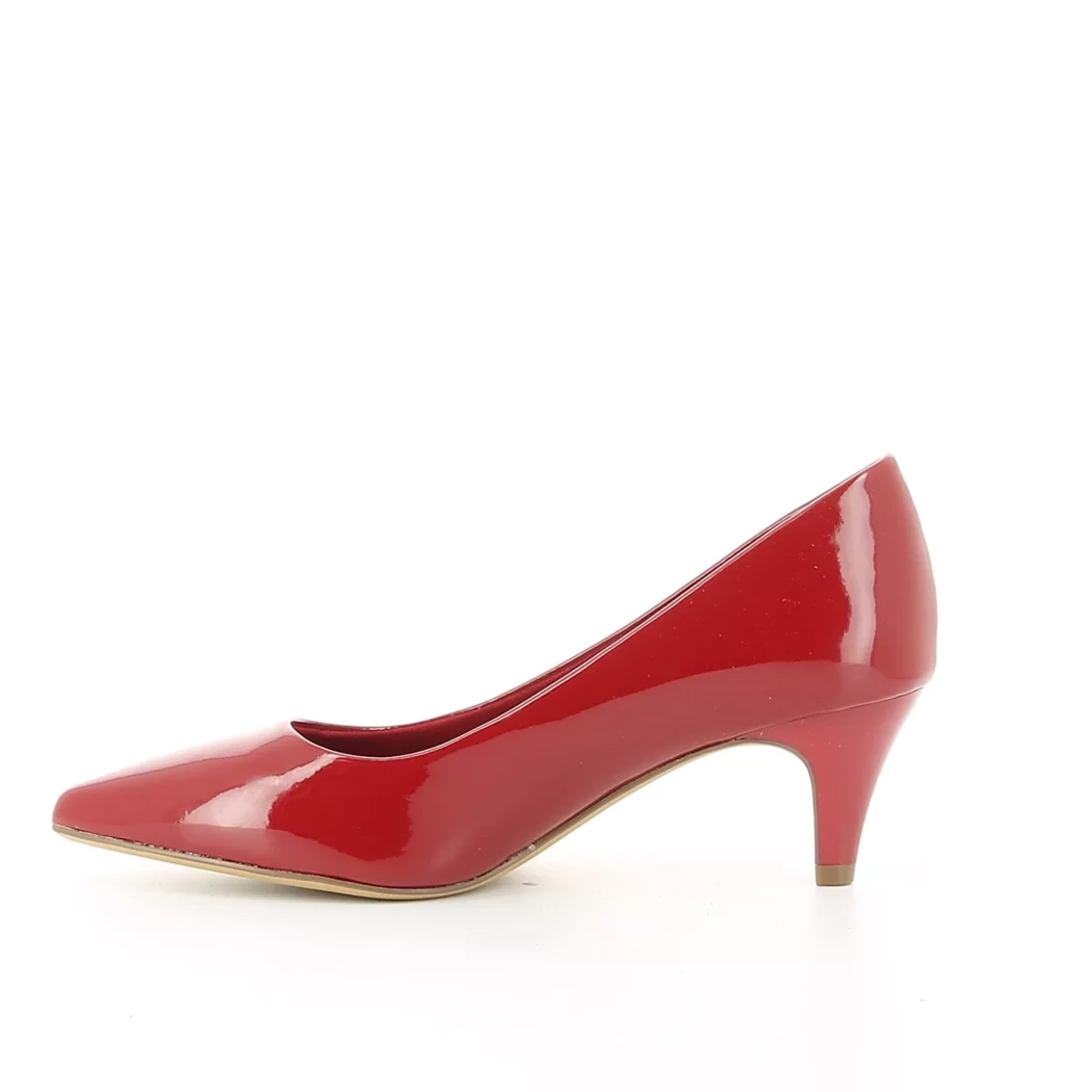 Image (4) de la chaussures Tamaris - Escarpins Rouge en Cuir synthétique