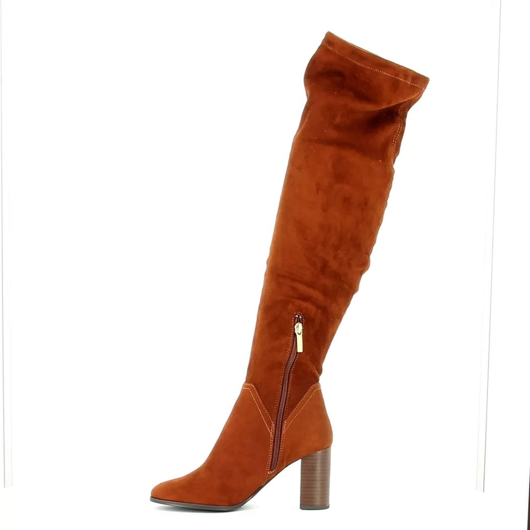 Image (4) de la chaussures Tamaris - Bottes Orange en Cuir synthétique
