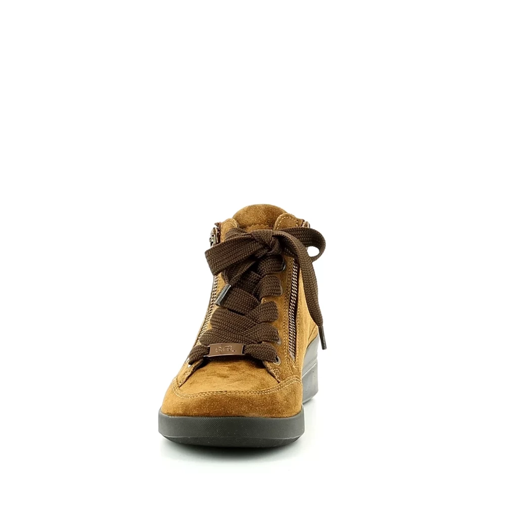 Image (5) de la chaussures Ara - Bottines Cuir naturel / Cognac en Cuir nubuck