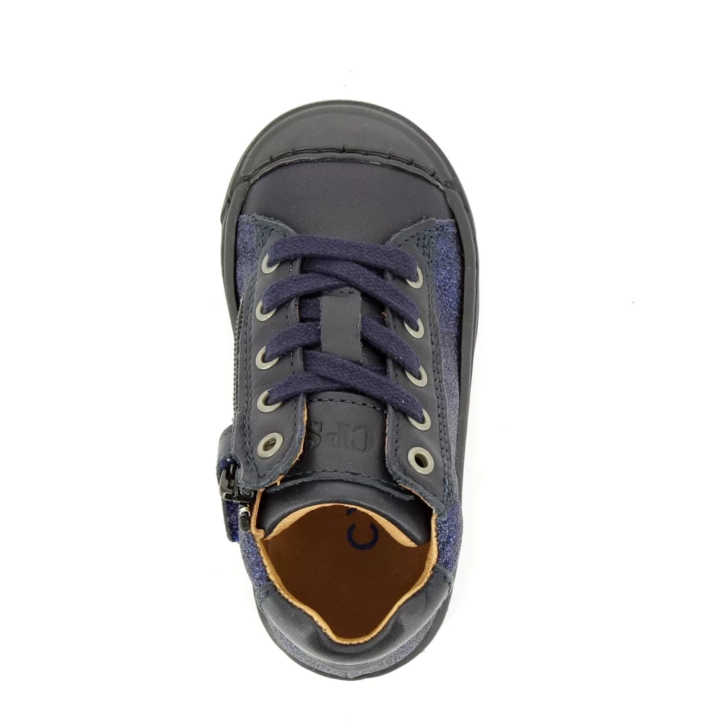 Image (6) de la chaussures CPS - Bottines Bleu en Cuir synthétique