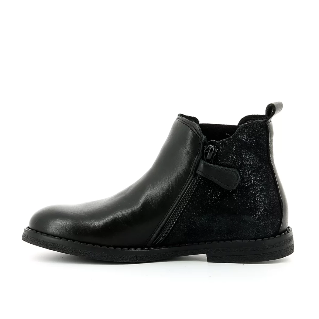 Image (4) de la chaussures CPS - Boots Noir en Cuir