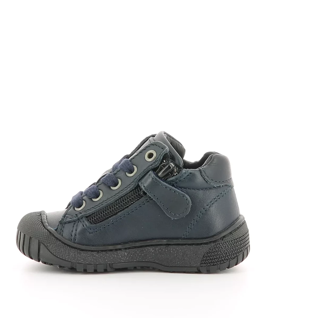 Image (4) de la chaussures CPS - Bottines Bleu en Cuir