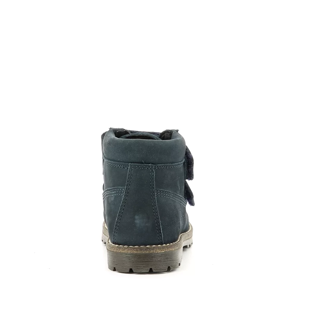 Image (3) de la chaussures CPS - Bottines Bleu en Cuir nubuck