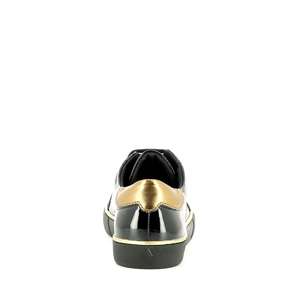 Image (3) de la chaussures Riva Blu - Chaussures à lacets Noir en Cuir vernis