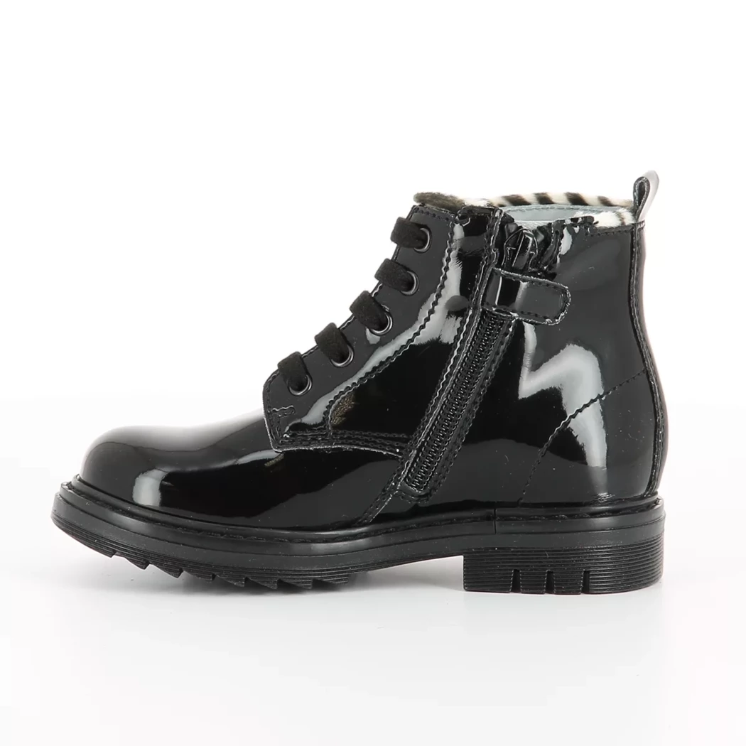 Image (4) de la chaussures Nero Giardini Junior - Bottines Noir en Cuir vernis
