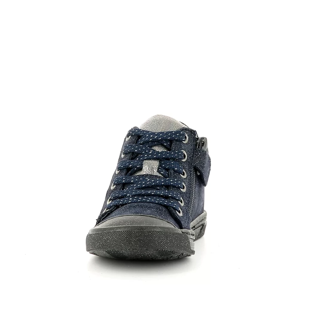 Image (5) de la chaussures Bellamy - Bottines Bleu en Cuir nubuck