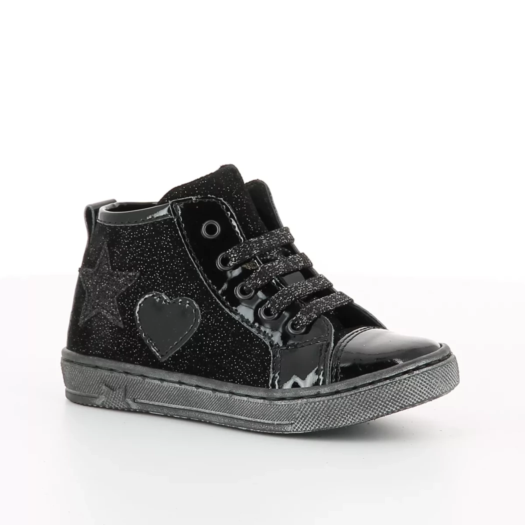 Image (1) de la chaussures Pretty Shoes - Bottines Noir en Cuir vernis