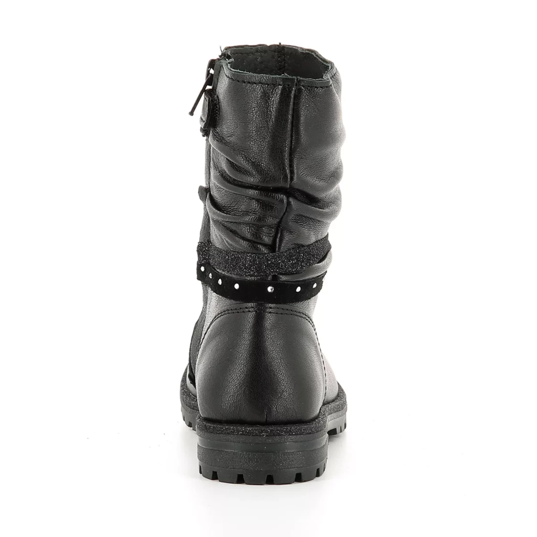 Image (3) de la chaussures Pretty Shoes - Boots Noir en Cuir