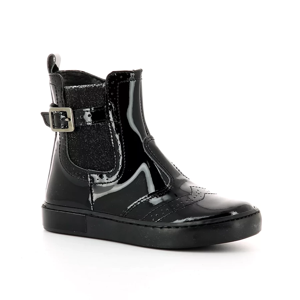 Image (1) de la chaussures Pretty Shoes - Boots Noir en Cuir vernis