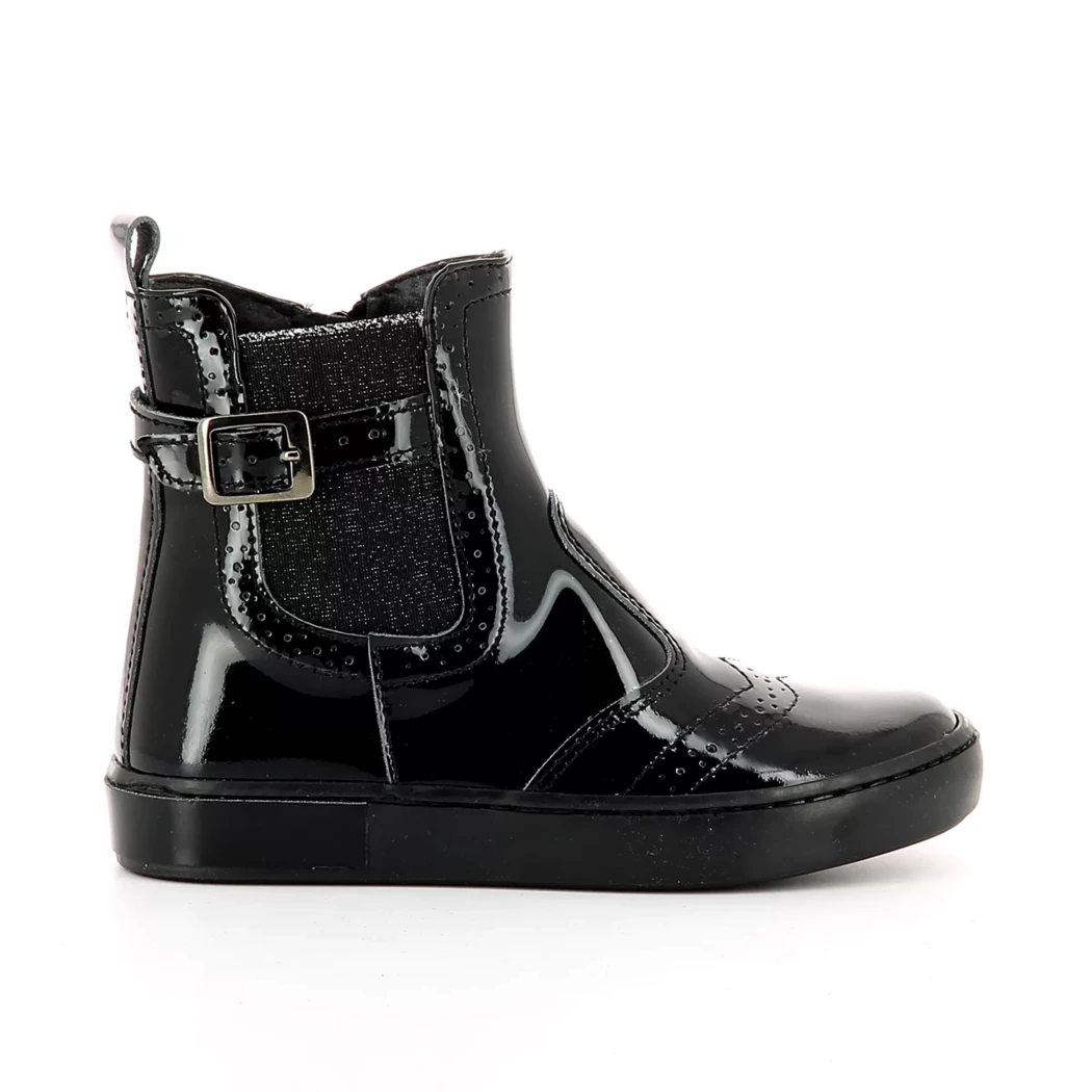 Image (2) de la chaussures Pretty Shoes - Boots Noir en Cuir vernis