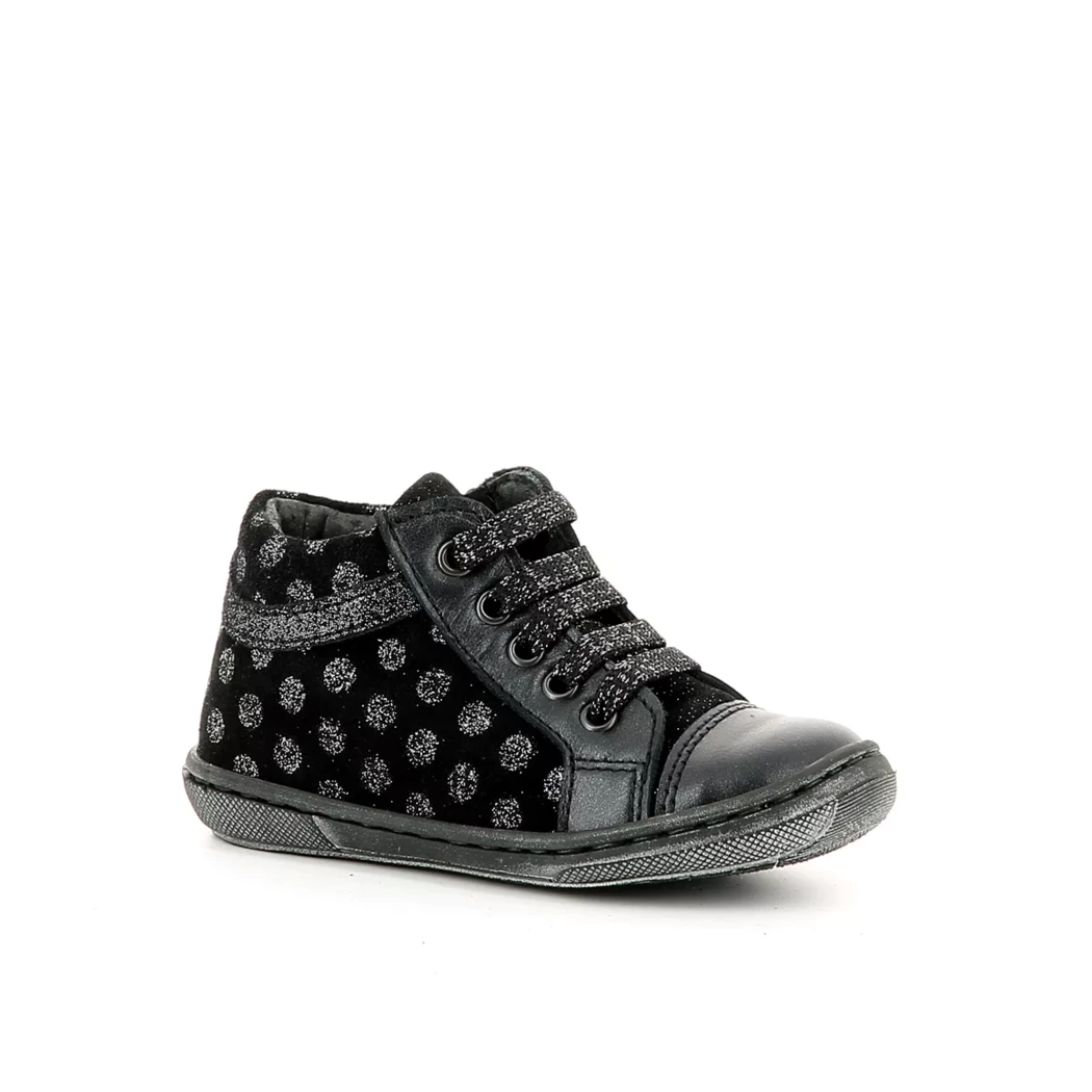 Image (1) de la chaussures Pretty Shoes - Bottines Noir en Cuir