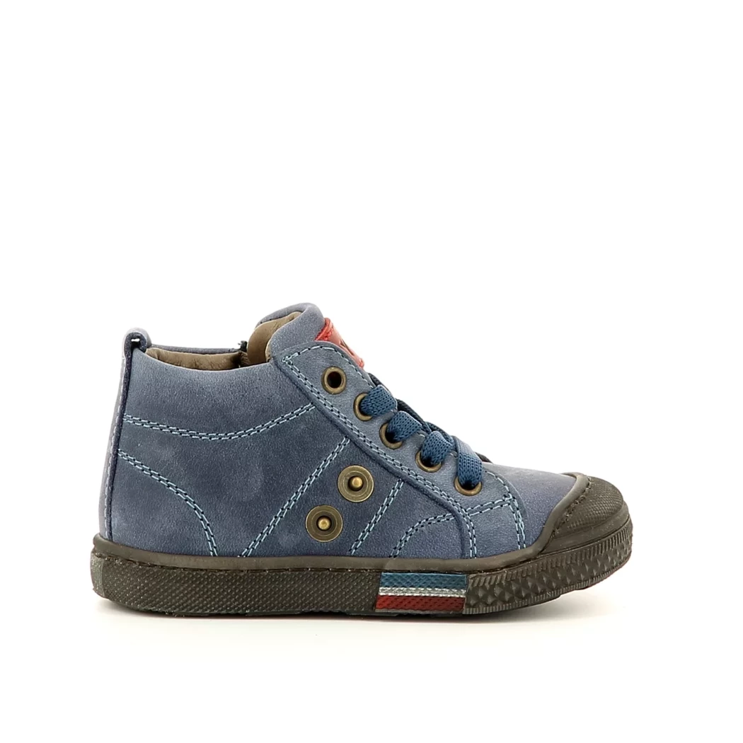 Image (2) de la chaussures Cypres - Bottines Bleu en Cuir