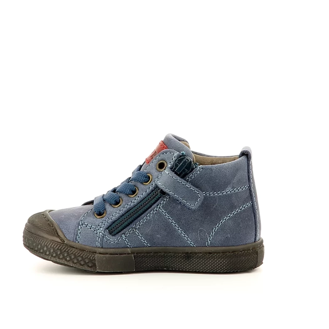 Image (4) de la chaussures Cypres - Bottines Bleu en Cuir