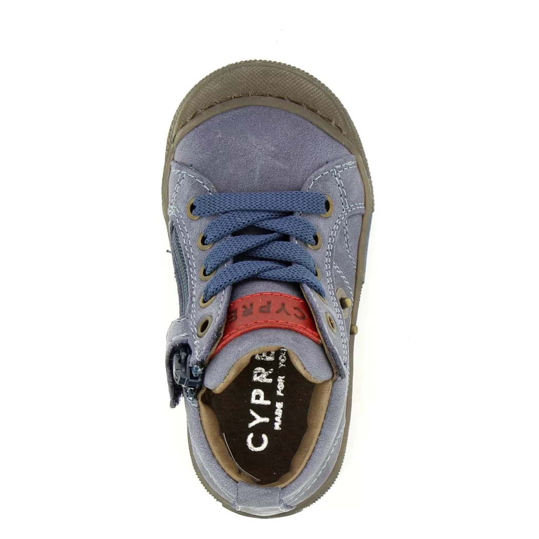 Image (6) de la chaussures Cypres - Bottines Bleu en Cuir