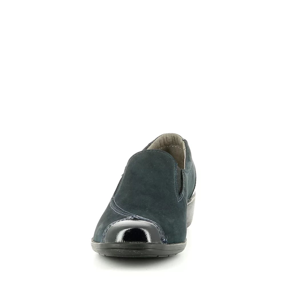 Image (5) de la chaussures Cypres - Mocassins Bleu en Cuir nubuck