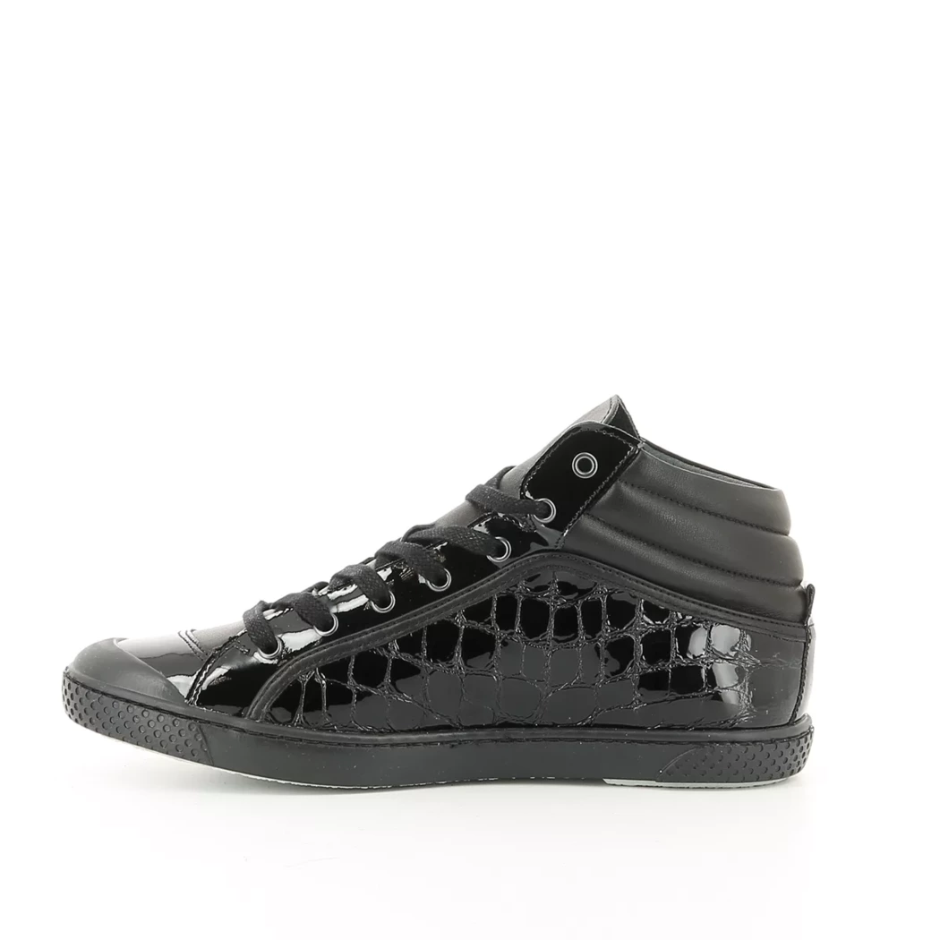 Image (4) de la chaussures Cypres - Bottines Noir en Cuir vernis