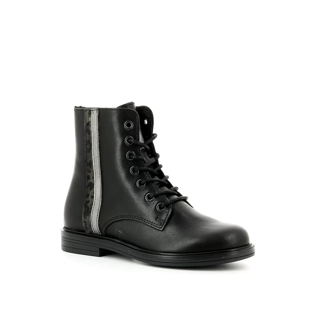 Image (1) de la chaussures CPS - Bottines Noir en Cuir