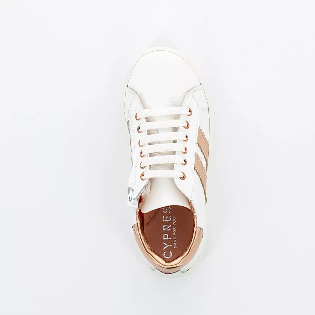 Image (6) de la chaussures Pretty Shoes - Baskets Blanc en Cuir