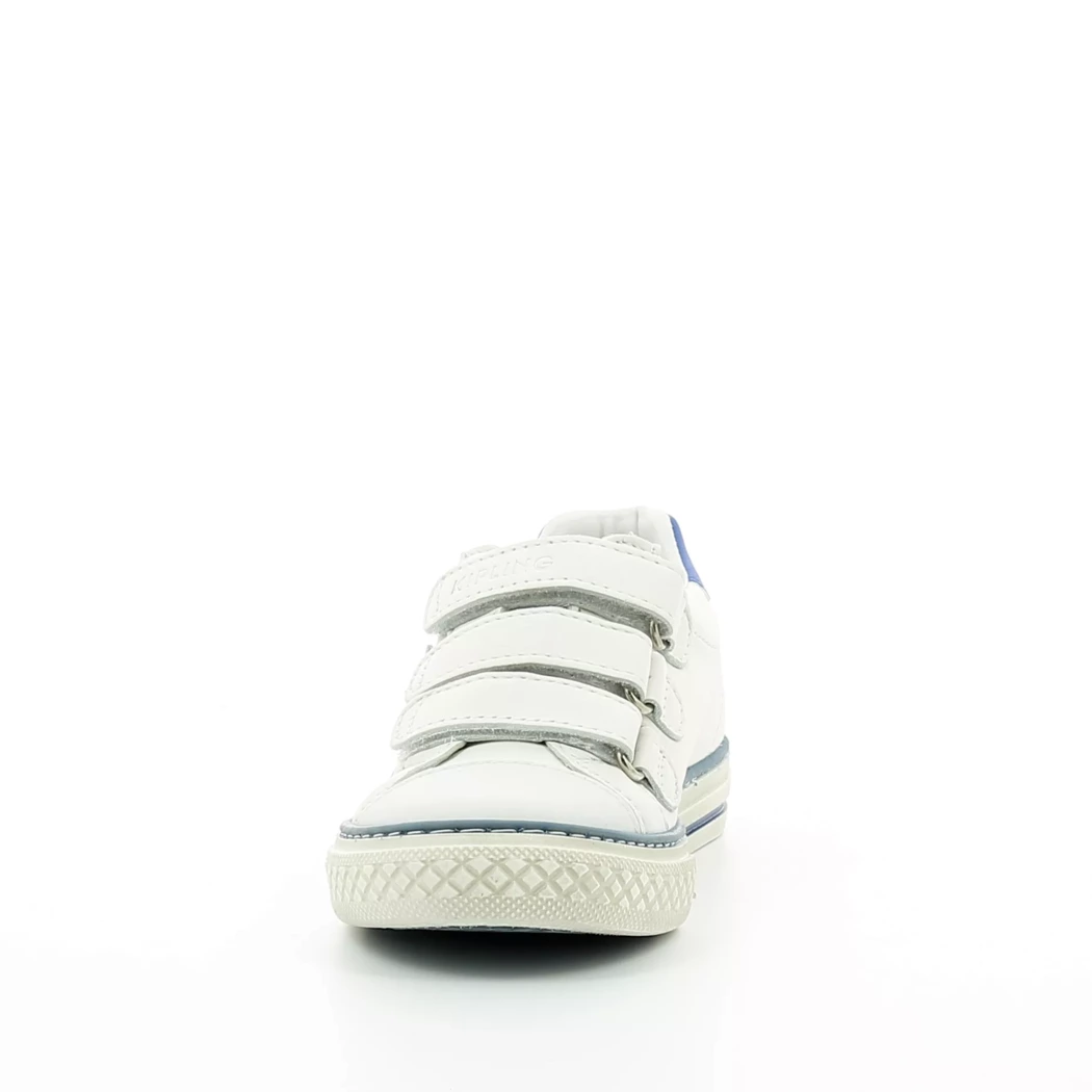 Image (5) de la chaussures Kipling - Chaussures à velcro Blanc en Cuir