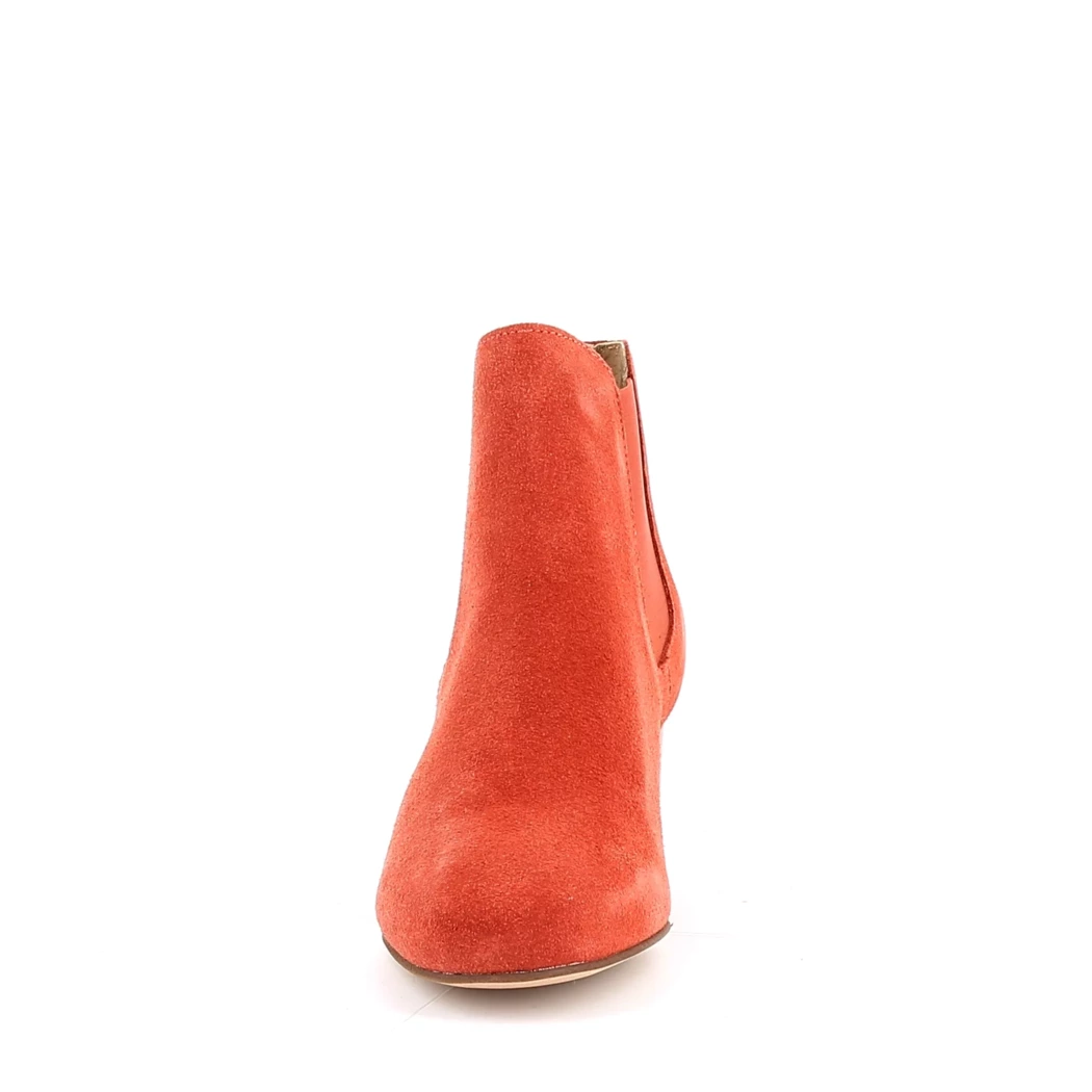 Image (5) de la chaussures Cypres - Boots Orange en Cuir nubuck
