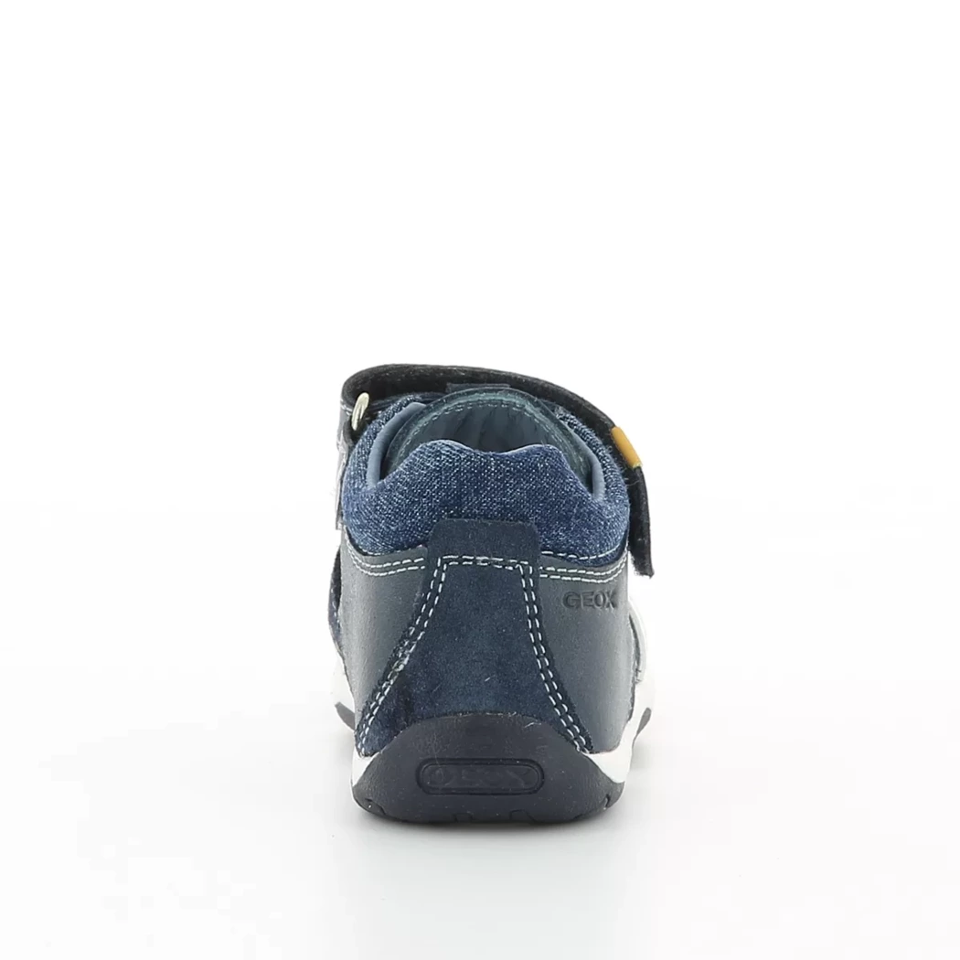 Image (3) de la chaussures Geox - Sandales et Nu-Pieds Bleu en Cuir