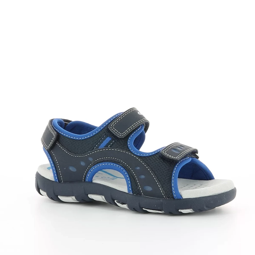 Image (1) de la chaussures Geox - Sandales et Nu-Pieds Bleu en Textile