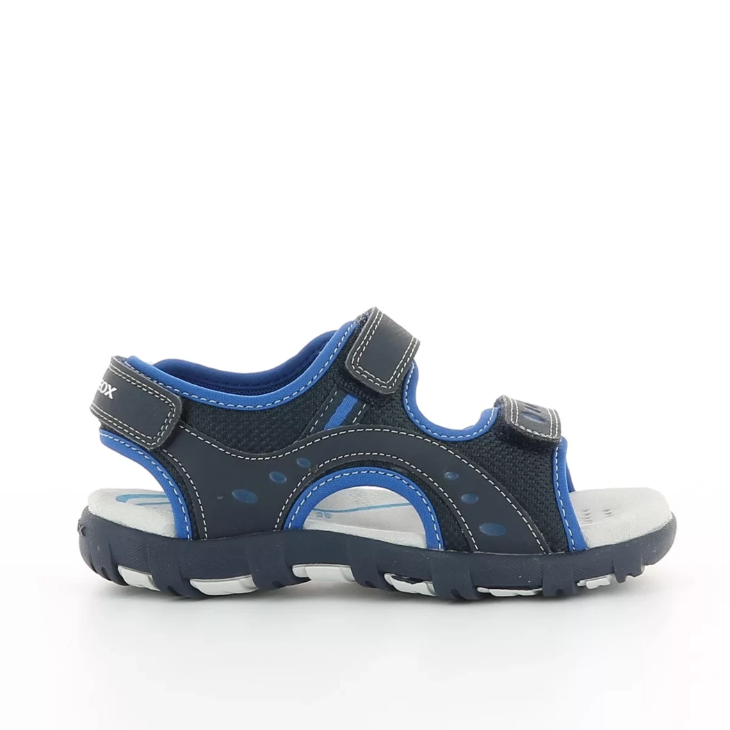 Image (2) de la chaussures Geox - Sandales et Nu-Pieds Bleu en Textile