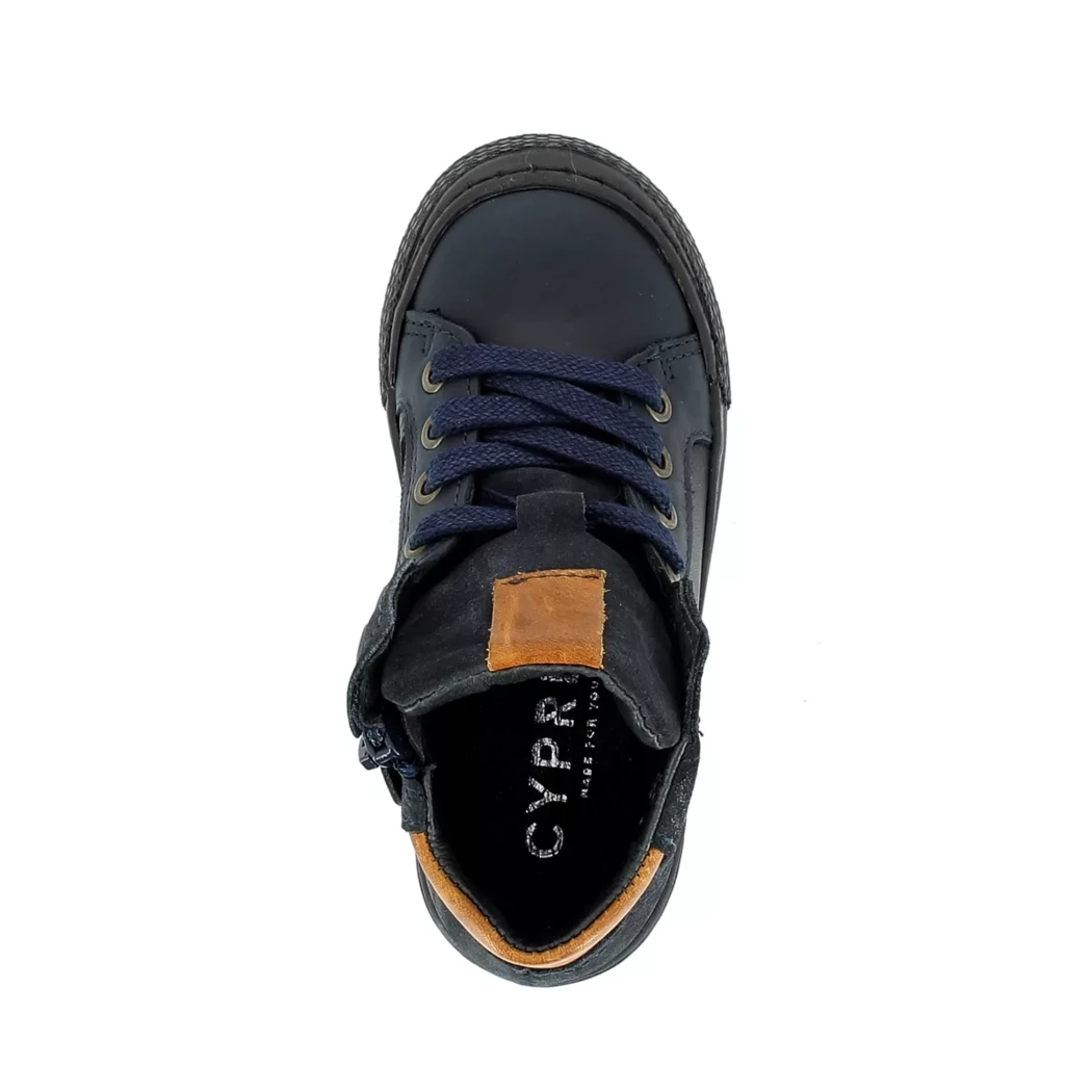 Image (6) de la chaussures CPS - Bottines Bleu en Cuir