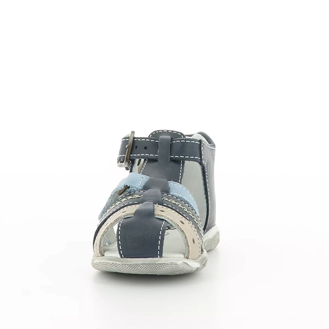 Image (5) de la chaussures GBB - Sandales et Nu-Pieds Bleu en Cuir